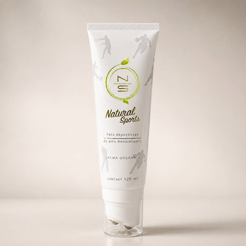 Natural Sports crema de recuperación de 120 ml con masajeador